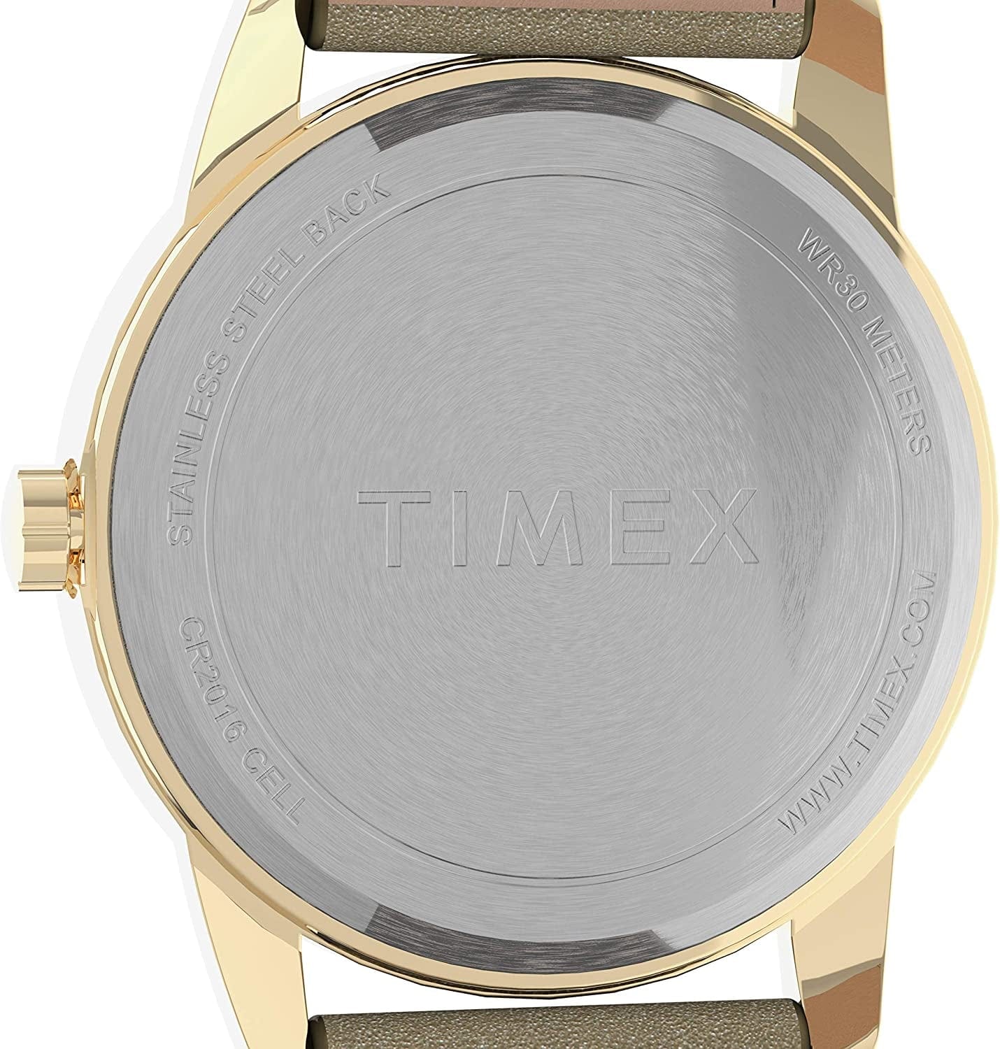 Timex Women'S Easy Reader Date Leather Strap 38Mm Watch