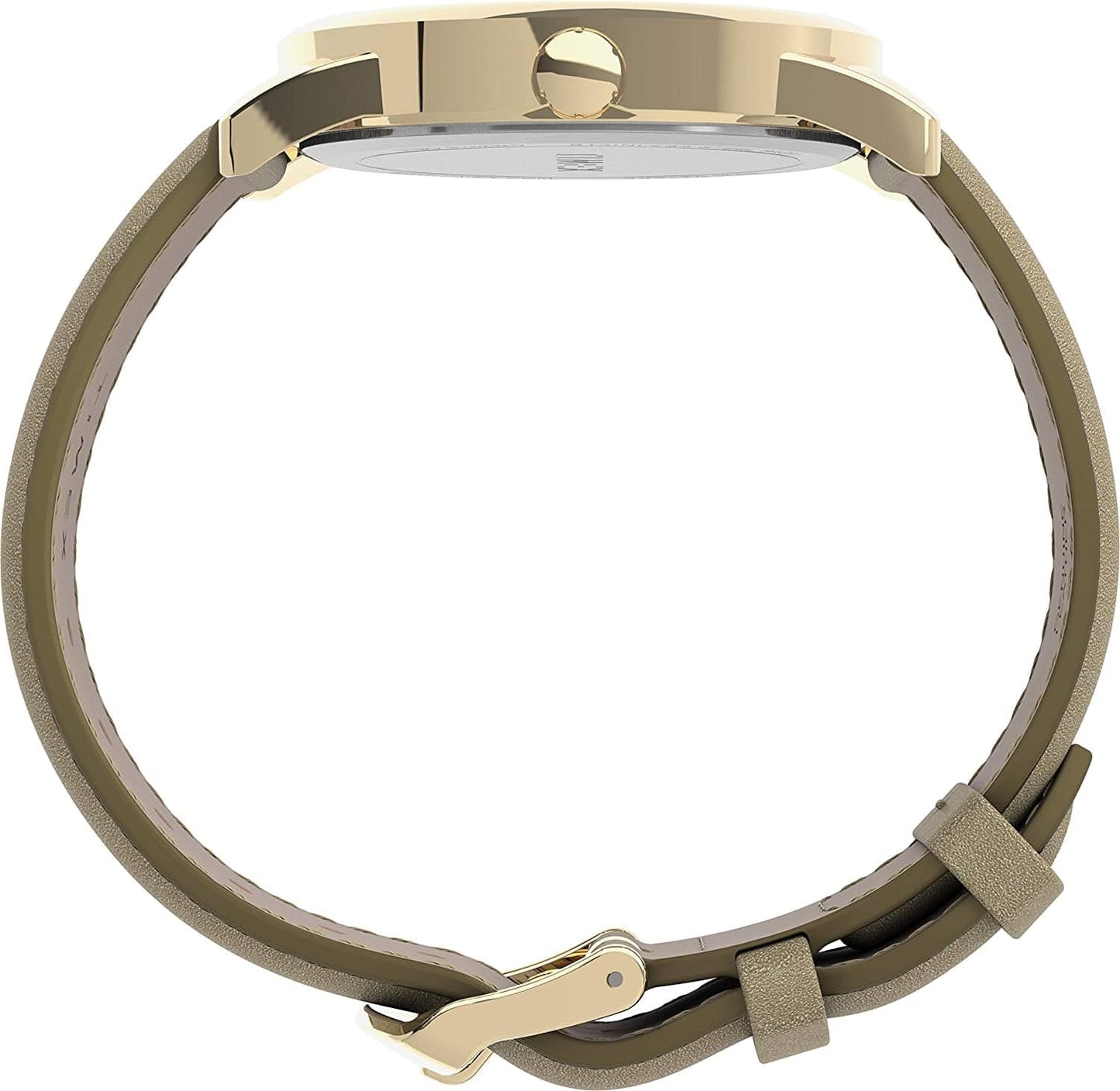 Timex Women'S Easy Reader Date Leather Strap 38Mm Watch