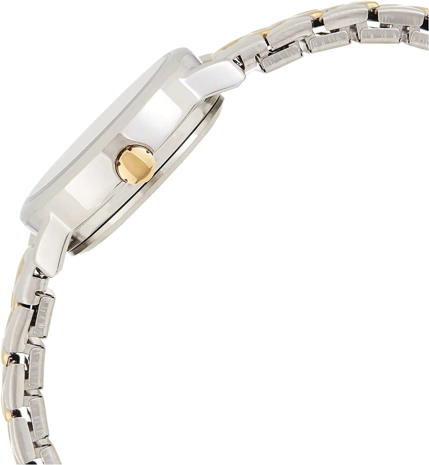 Timex Women'S T2P298 Easy Reader 25Mm Dress Two-Tone Stainless Steel Expansion Band Watch