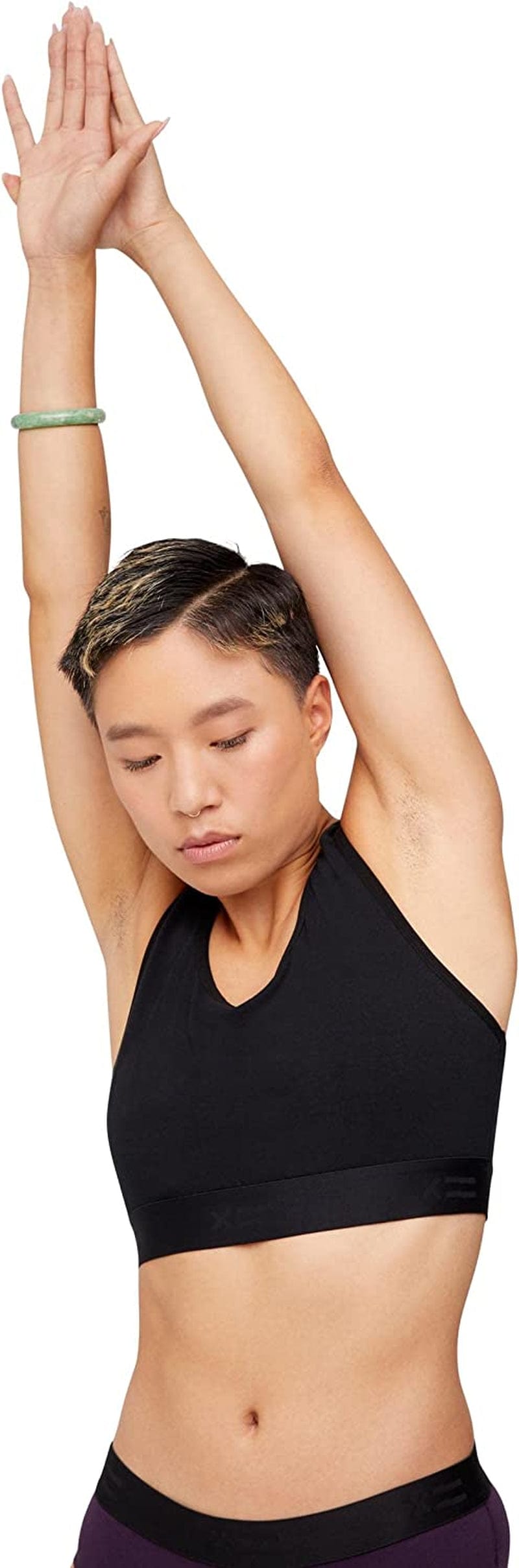 Tomboyx Soft Bra, Cotton Scoop-Neck Bralette for Women, Wireless No-Padding Low Impact, (XS-5X)