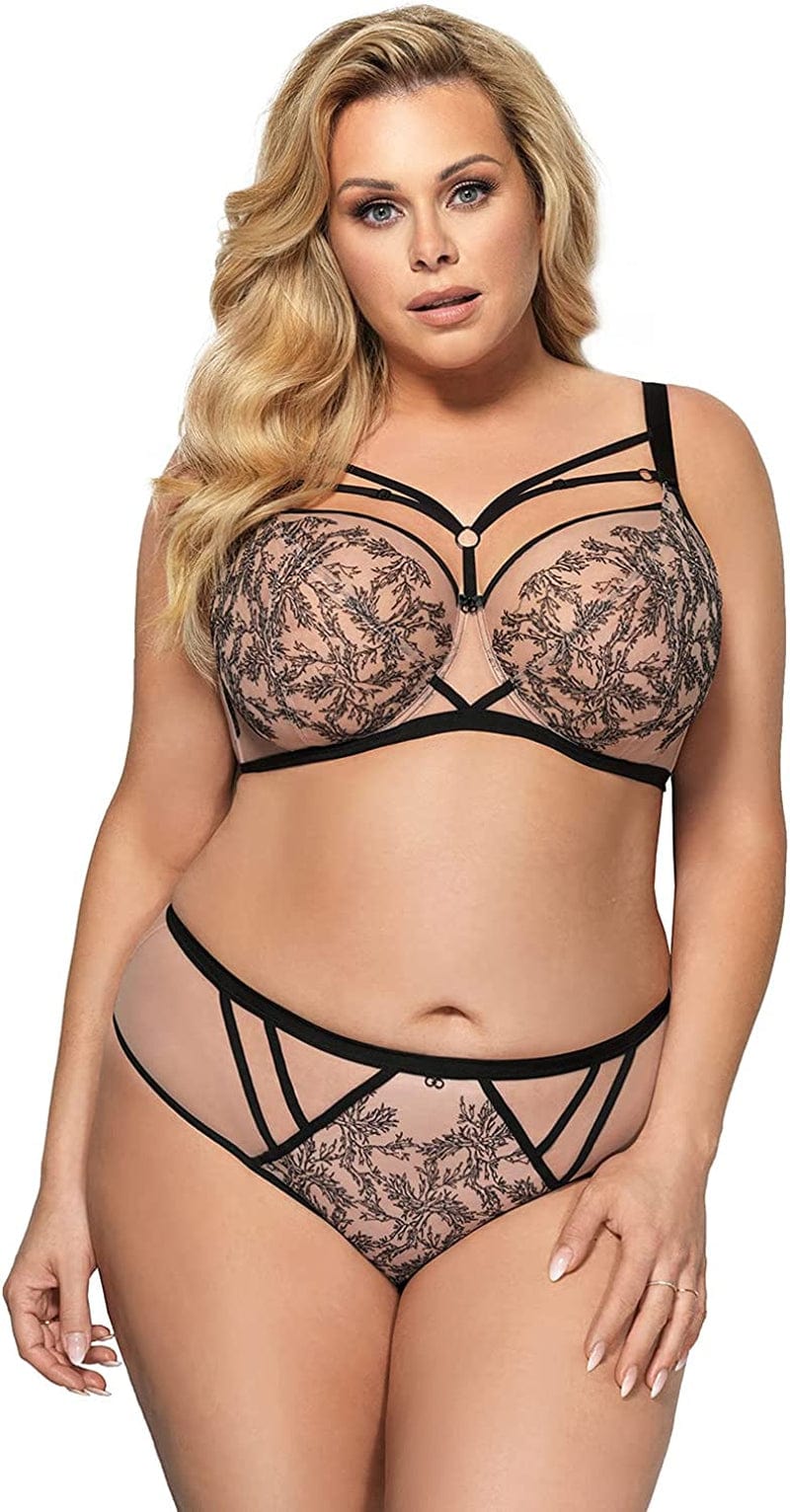 Torino K610 Women'S Beige Non-Padded Underwired Full Cup Bra