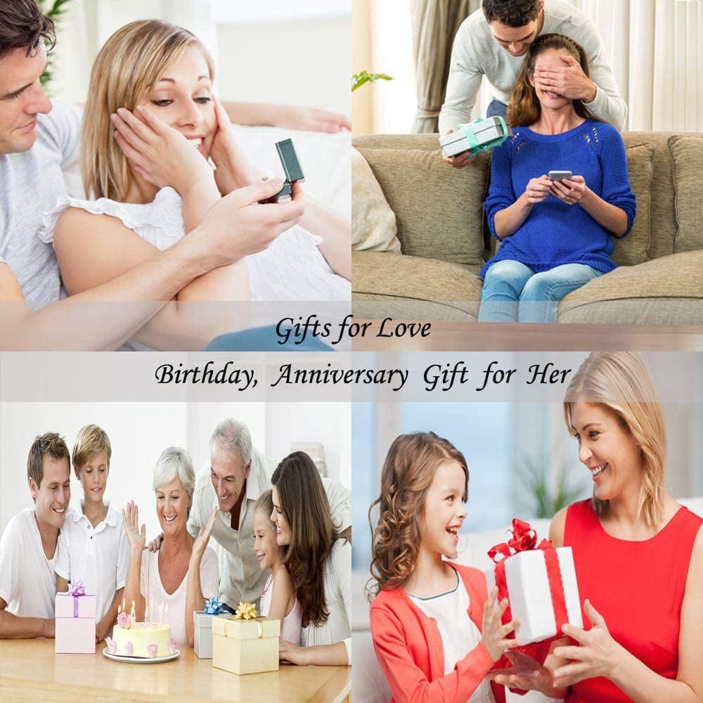 Tree of Life Jewelry for Wife Mom July Birthstones Ruby Jewelry Blue Sapphire Citrine Amethyst Aquamarine Emearld Diamond Pendant Necklace for Women Sterling Silver,Birthday Gifts Her G February Birthstone Amethyst Necklace