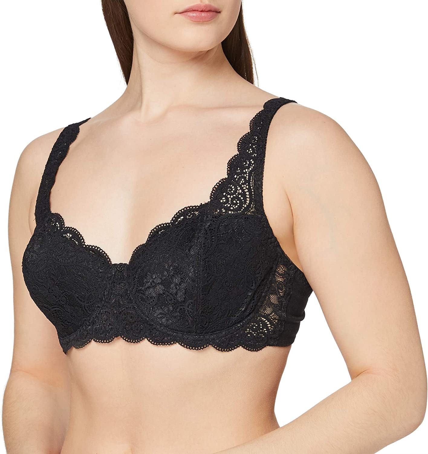 Triumph Women'S Amourette 300 Padded Bra Black / 34B