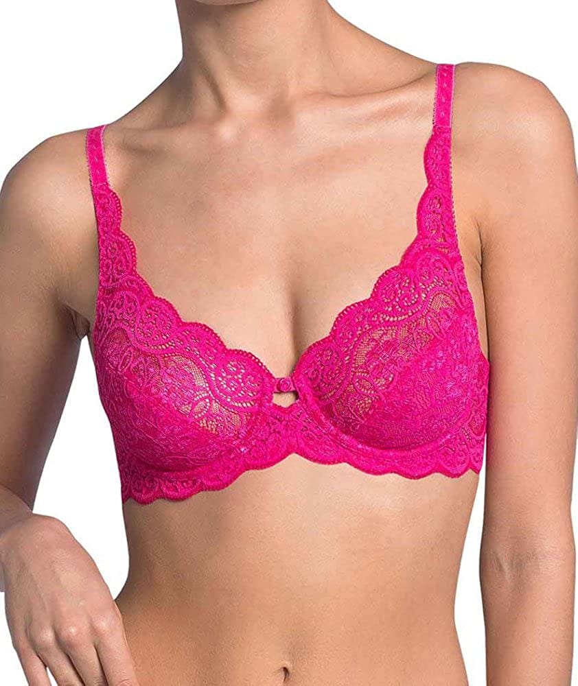 Triumph Women'S Amourette 300 Underwire Bra Flashy Pink / 32B