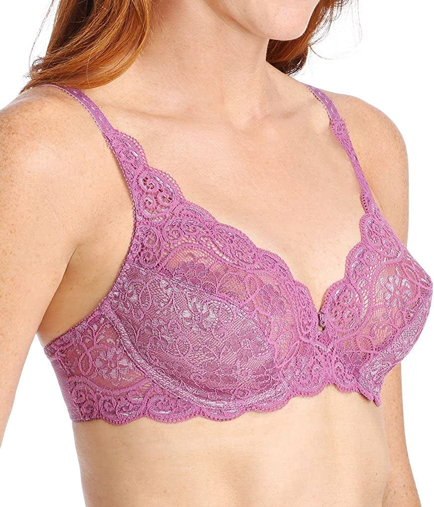 Triumph Women'S Amourette 300 Underwire Bra Plum Powder / 36D