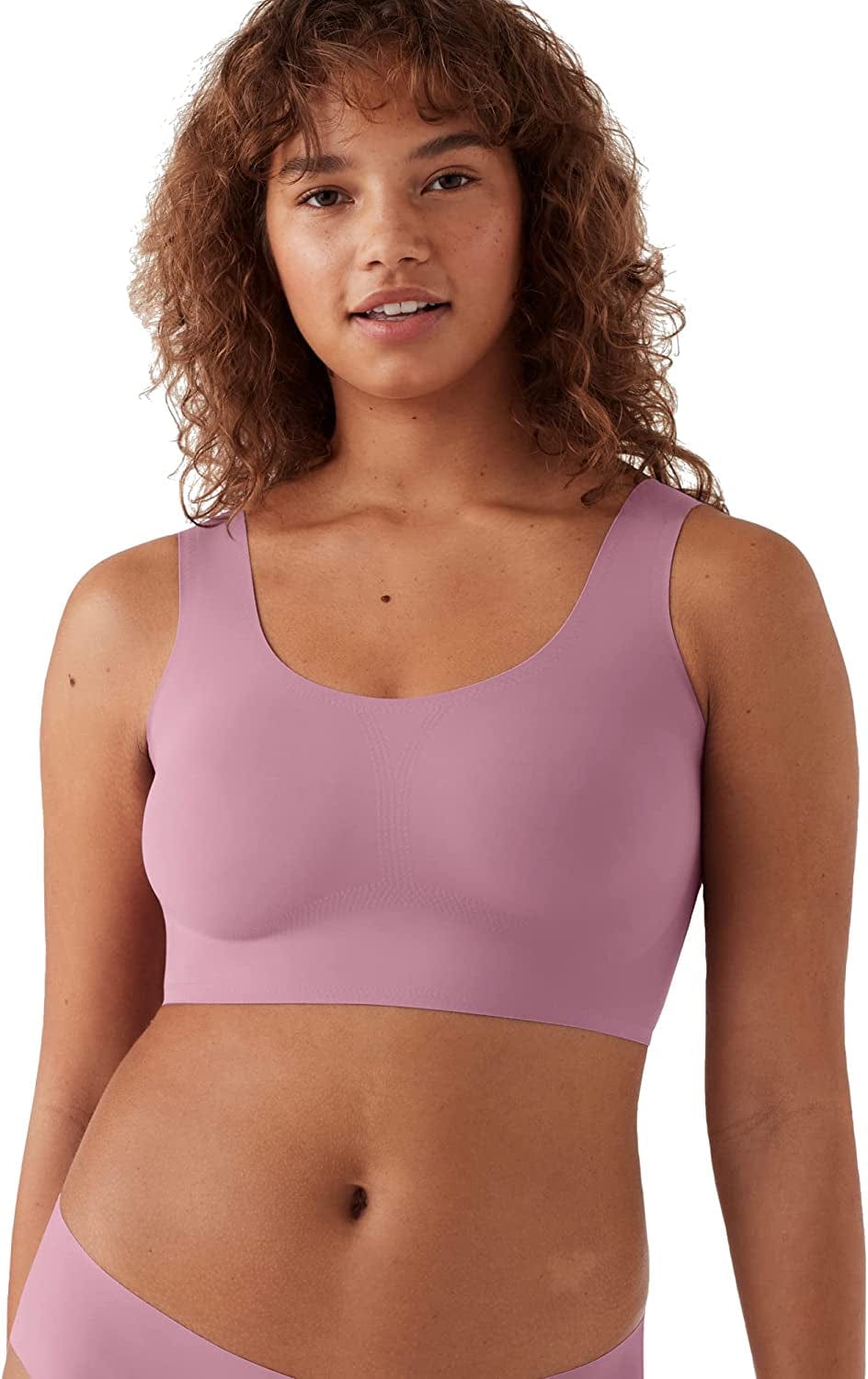 True & Co Women'S True Body Scoop Neck Bra Dusky Orchid / Standard Cup / S (32C-D,34A-B)
