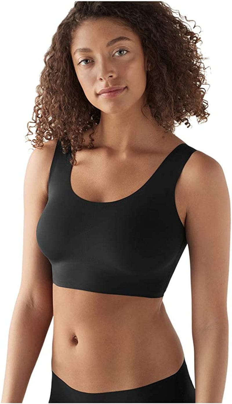 True & Co Women'S True Body Scoop Neck Bra Black / Standard Cup / S (32C-D,34A-B)