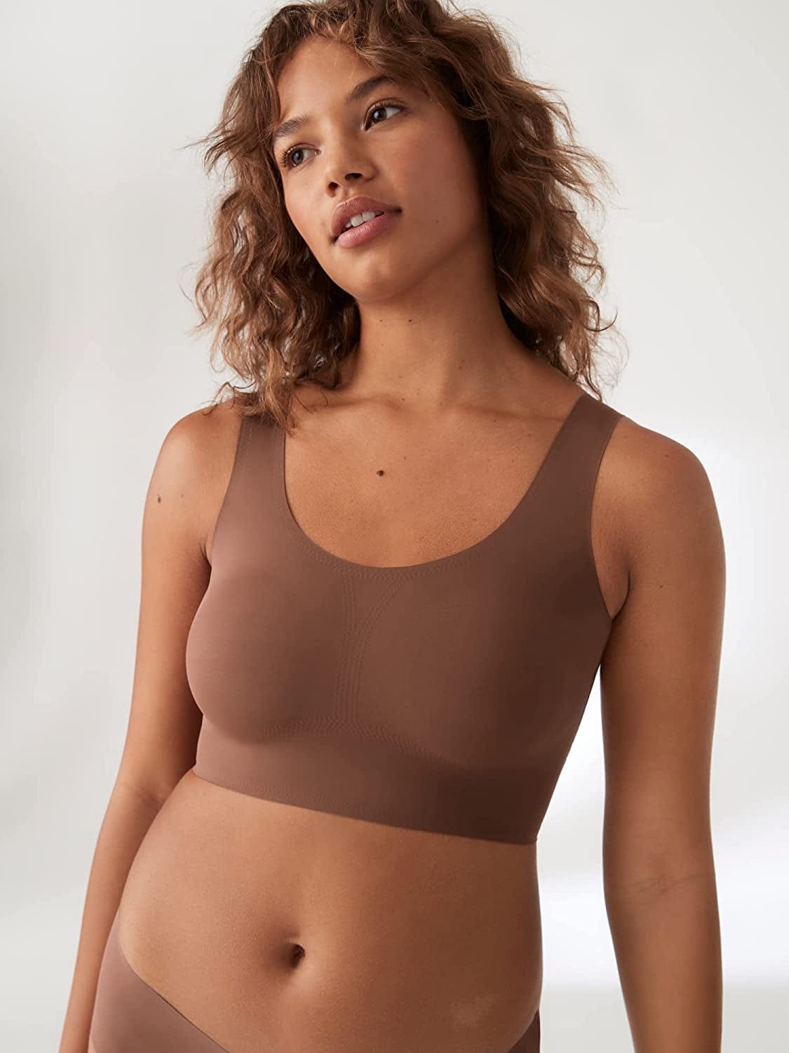 True & Co Women'S True Body Scoop Neck Bra