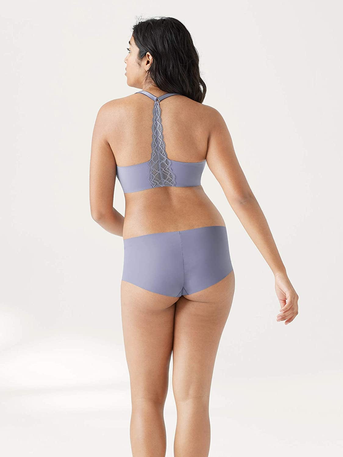 True & Co Women'S True Body Triangle Lace Racerback Bra