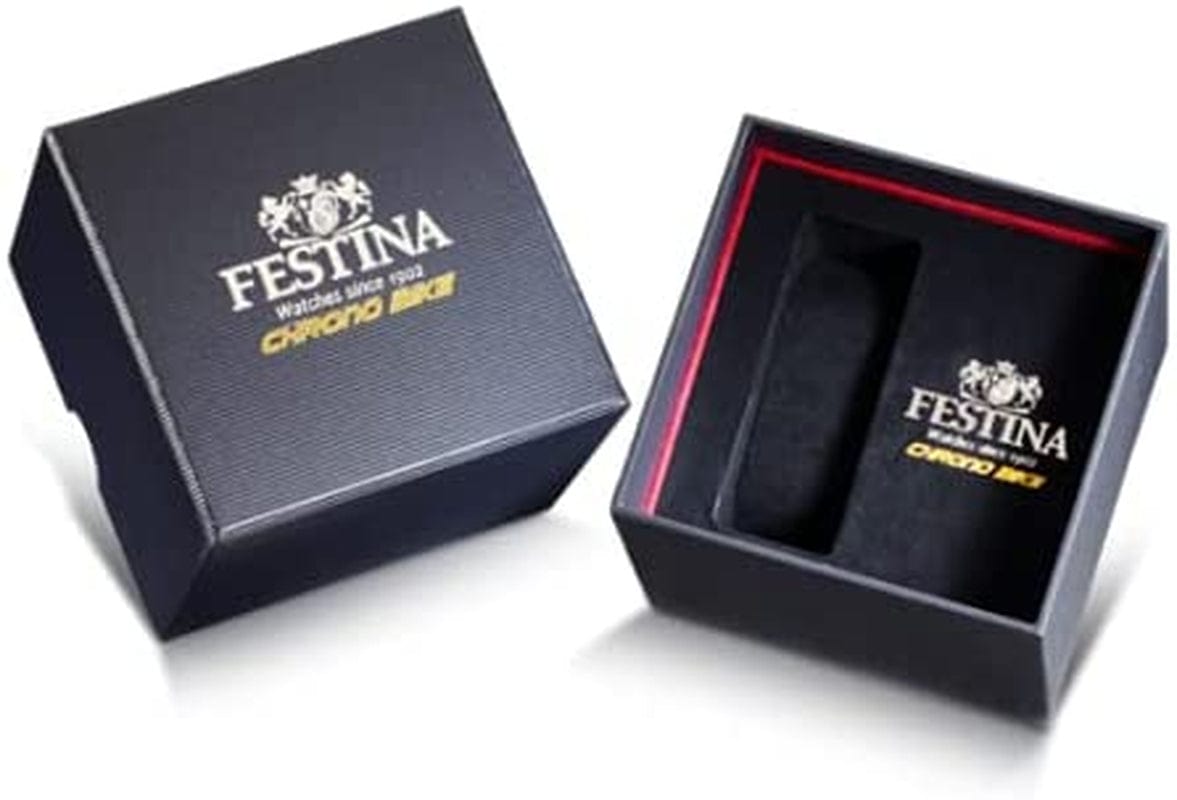 Unisex Adult Chronograph Quartz Watch with Stainless Steel Strap F20448/3