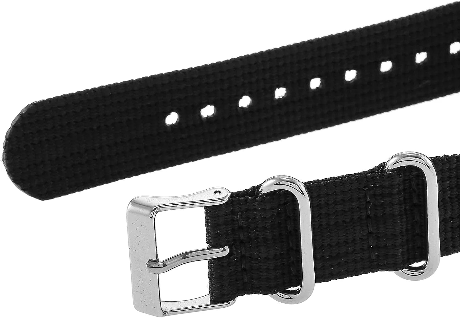 Unisex T2N647 Weekender 38Mm Black Nylon Slip-Thru Strap Watch