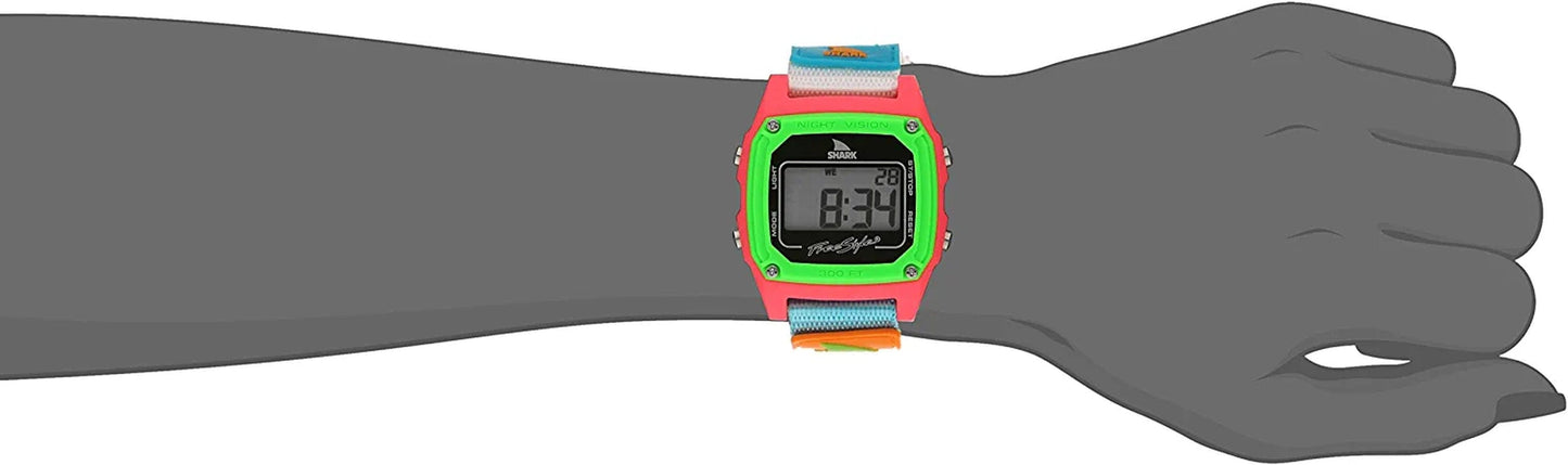 USA Shark Clip Watch White