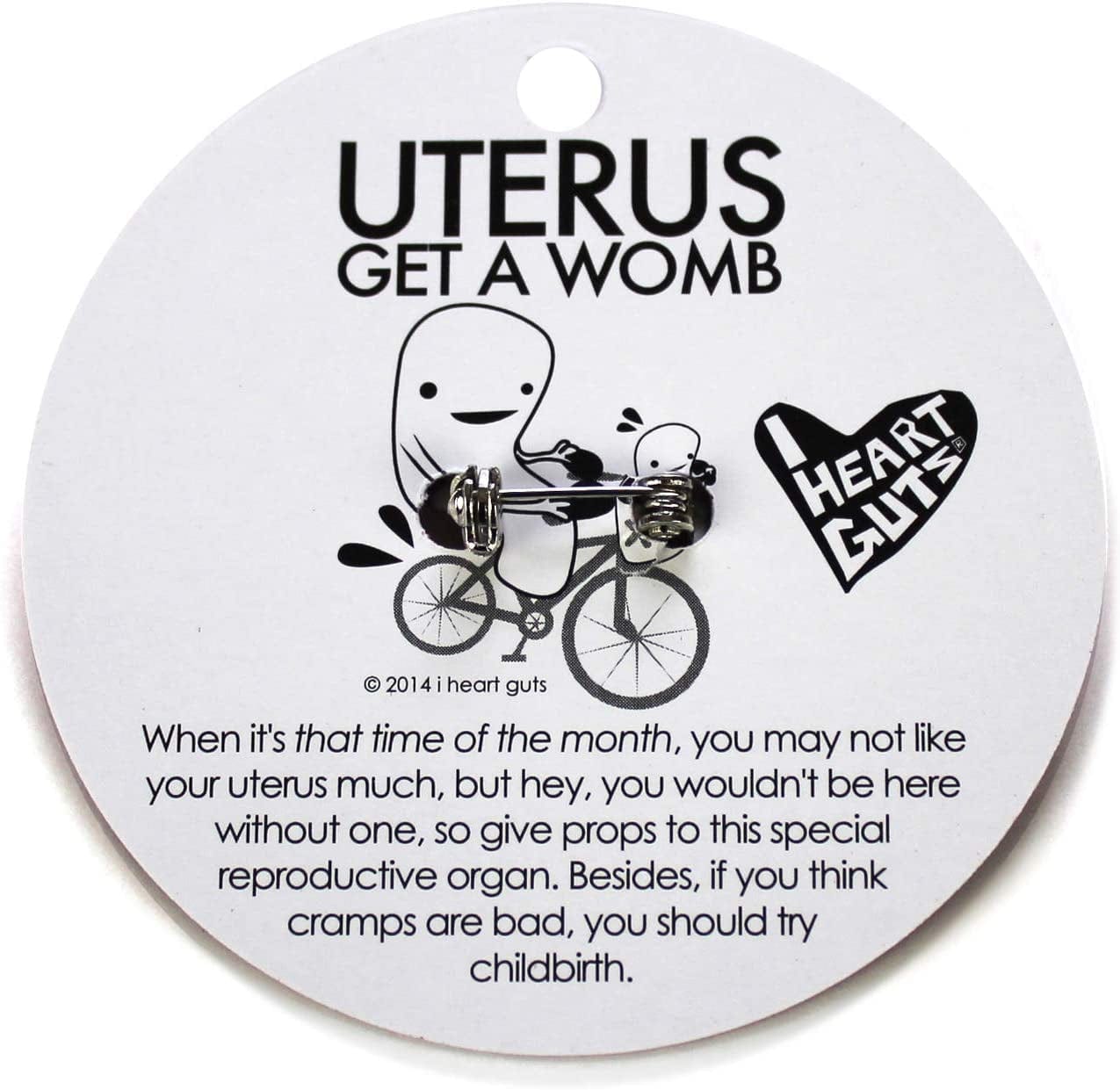 Uterus Lapel Pin - Womb Service