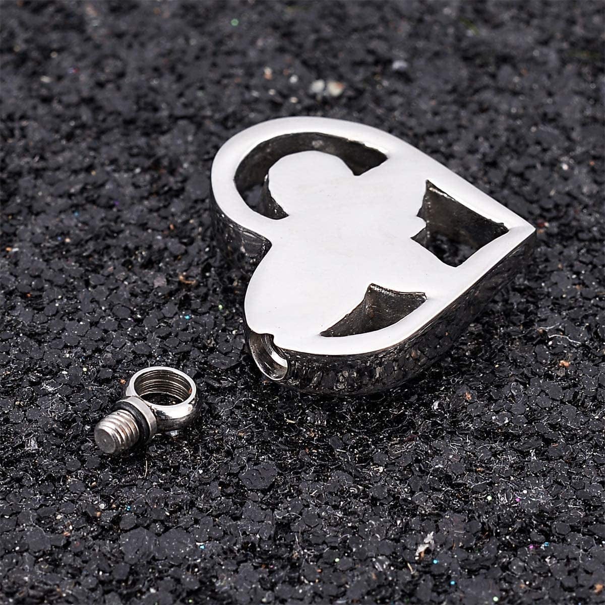 Valyria Cremation Jewelry Flying Butterfly Urn Pendant Keepsake Memorial Necklace