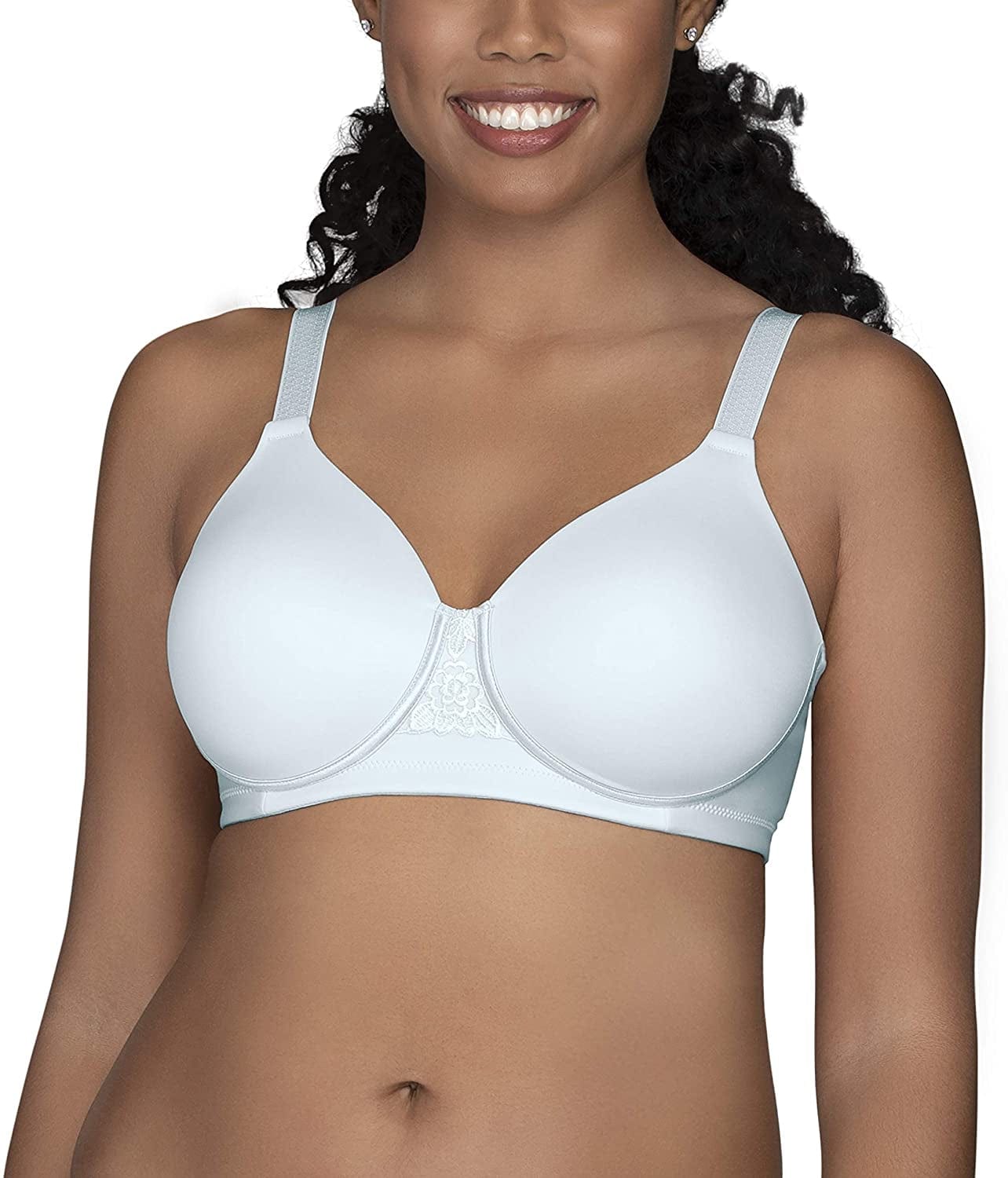 Vanity Fair Women'S Beauty Back Full Figure Wirefree Bra (71380-Fashion Colors) Clear Waters / 38C