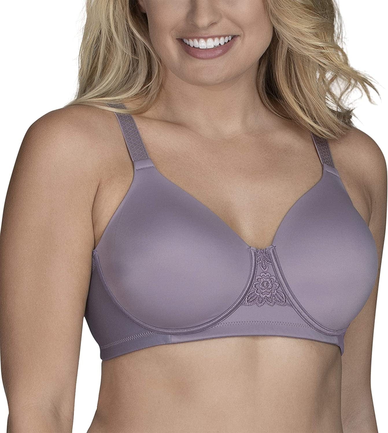 Vanity Fair Women'S Beauty Back Full Figure Wirefree Bra (71380-Fashion Colors) Dusty Mauve / 38D