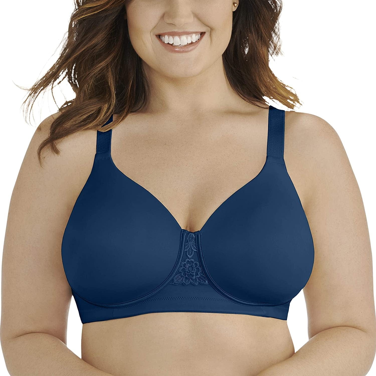 Vanity Fair Women'S Beauty Back Full Figure Wirefree Bra (71380-Fashion Colors) Times Square Navy / 38D