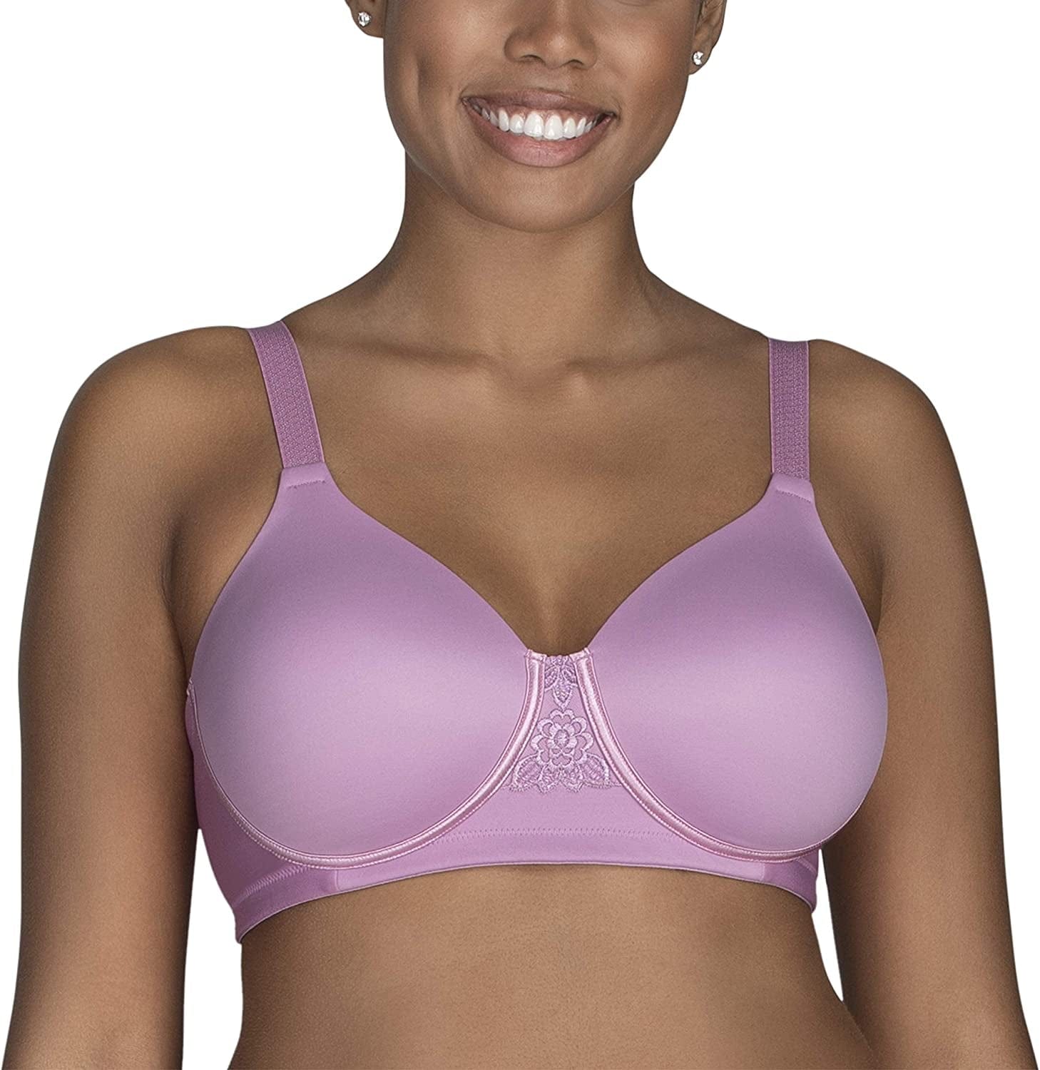 Vanity Fair Women'S Beauty Back Full Figure Wirefree Bra (71380-Fashion Colors) Lilac Breeze / 38C
