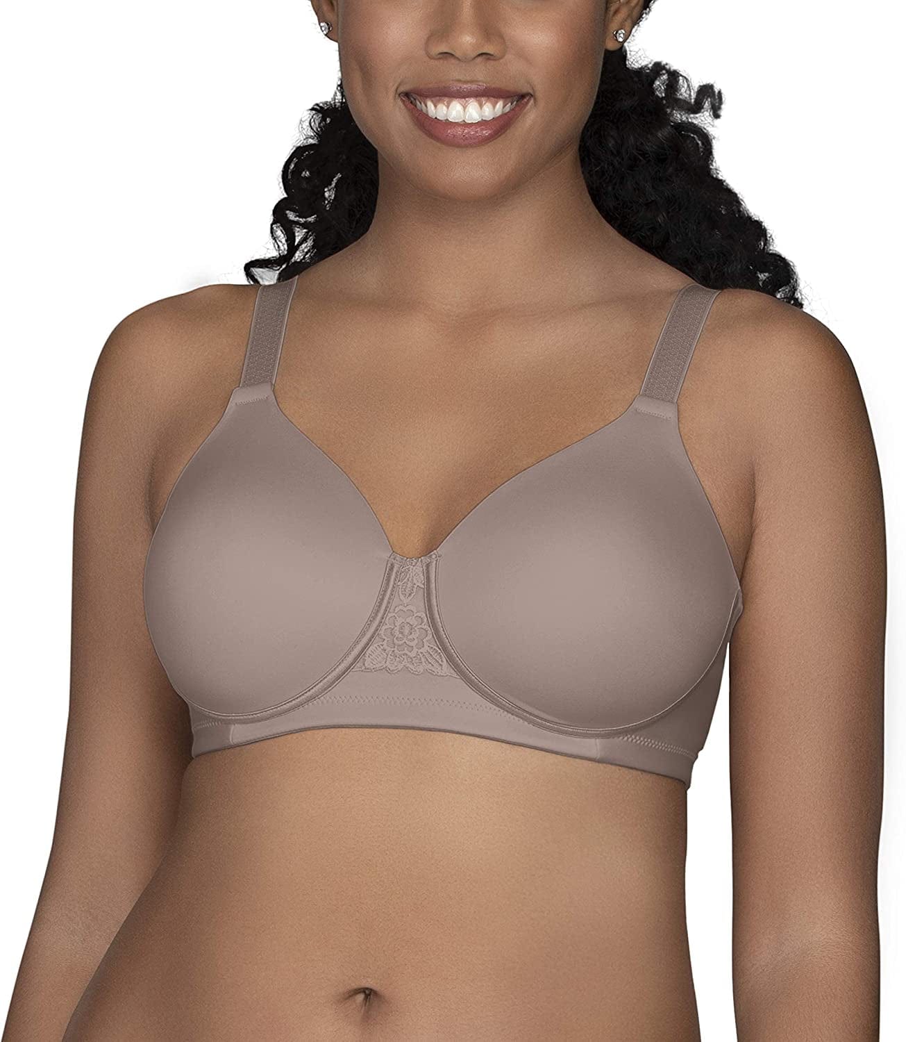 Vanity Fair Women'S Beauty Back Full Figure Wirefree Bra (71380-Fashion Colors) Toasted Coconut / 38DD