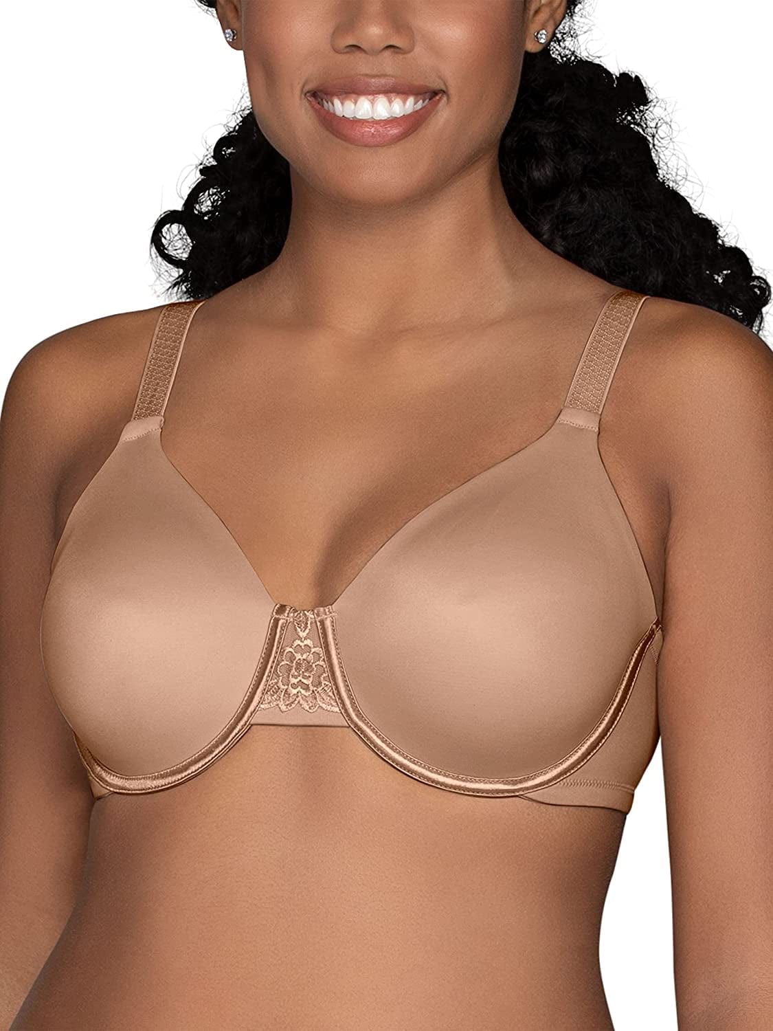 Vanity Fair Women'S Beauty Back Smoothing Minimizer Bra (36C-42H) Totally Tan / Beauty Back / 42H