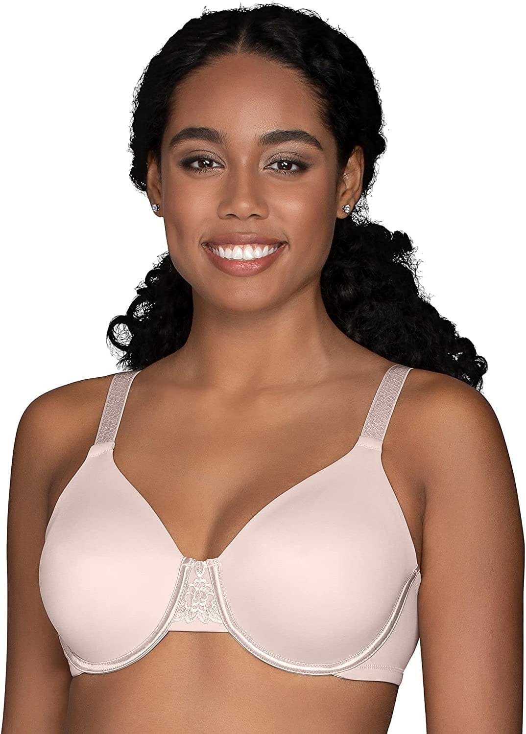 Vanity Fair Women'S Beauty Back Smoothing Minimizer Bra (36C-42H) Sheer Quartz / Beauty Back / 42H