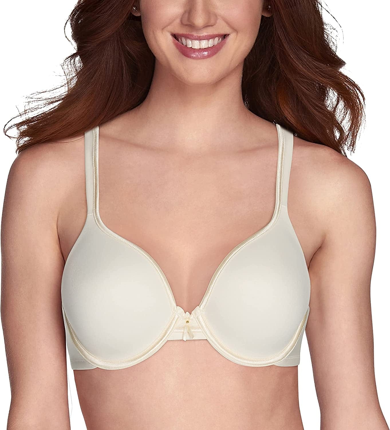 Vanity Fair Women'S Body Caress Full Coverage Convertible Bra Underwire - Ivory / Underwire / 40D