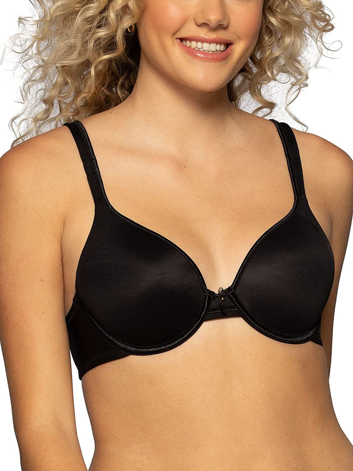 Vanity Fair Women'S Body Caress Full Coverage Convertible Bra Underwire - Black / Underwire / 38B