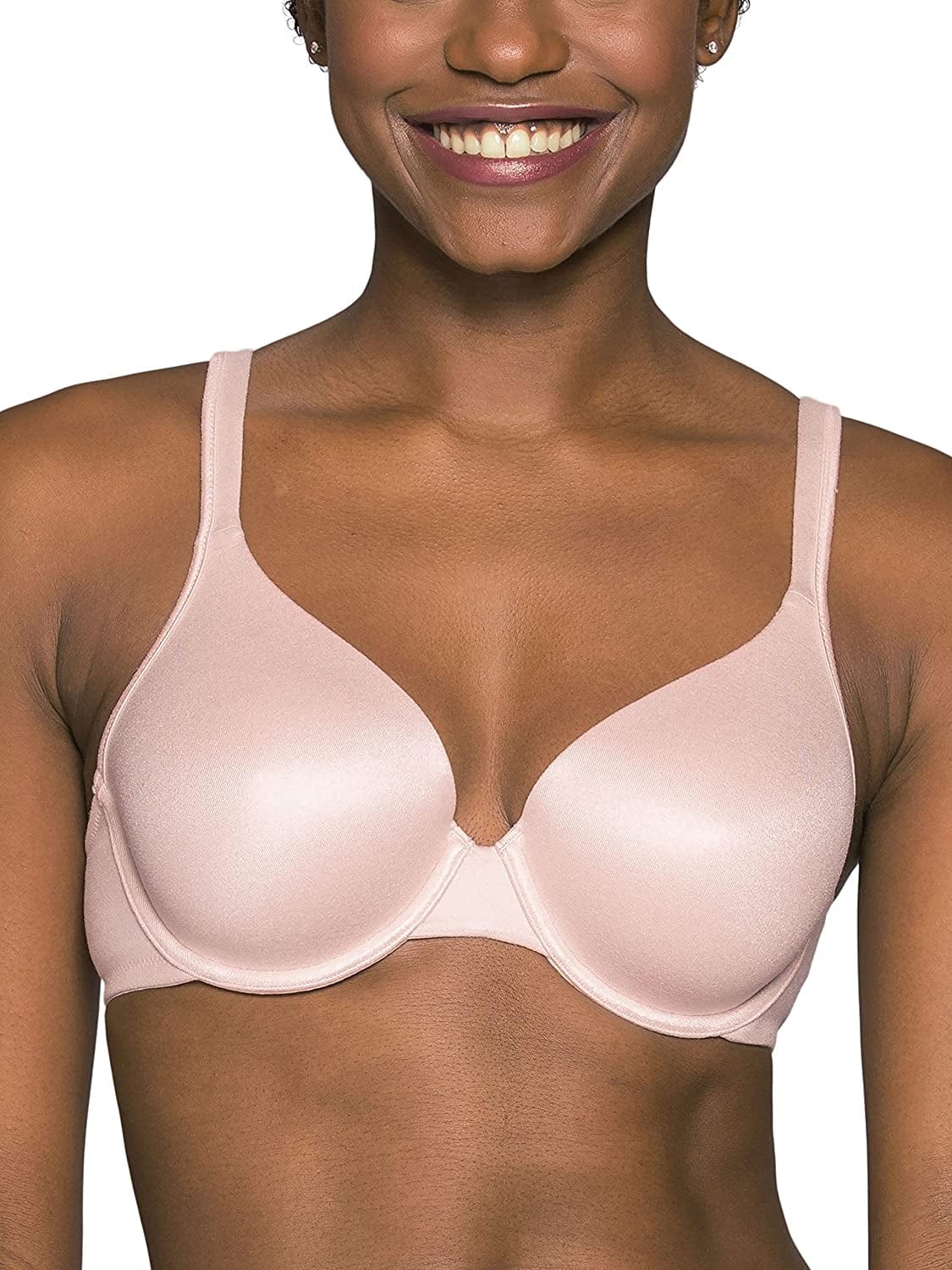 Vanity Fair Women'S Body Shine Full Coverage T-Shirt Bra Underwire - Quartz / Underwire / 40D