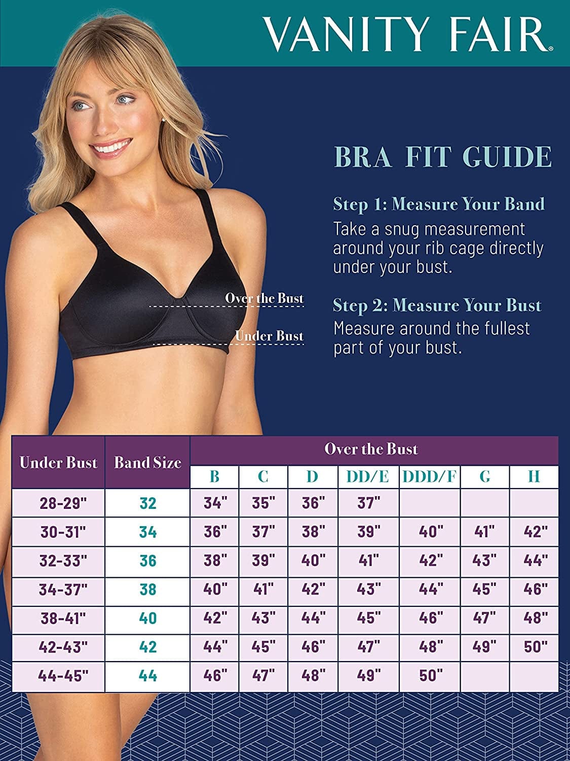 Vanity Fair Women'S Body Shine Full Coverage T-Shirt Bra