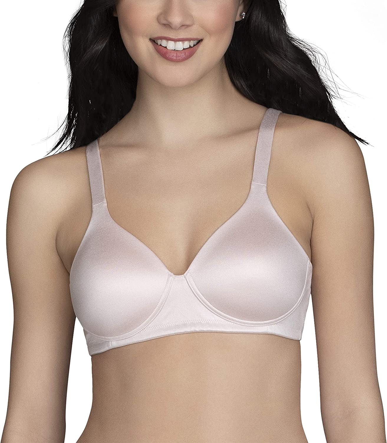 Vanity Fair Women'S Full Coverage Wirefree Bra 72298 Wirefree - Quartz / 36B
