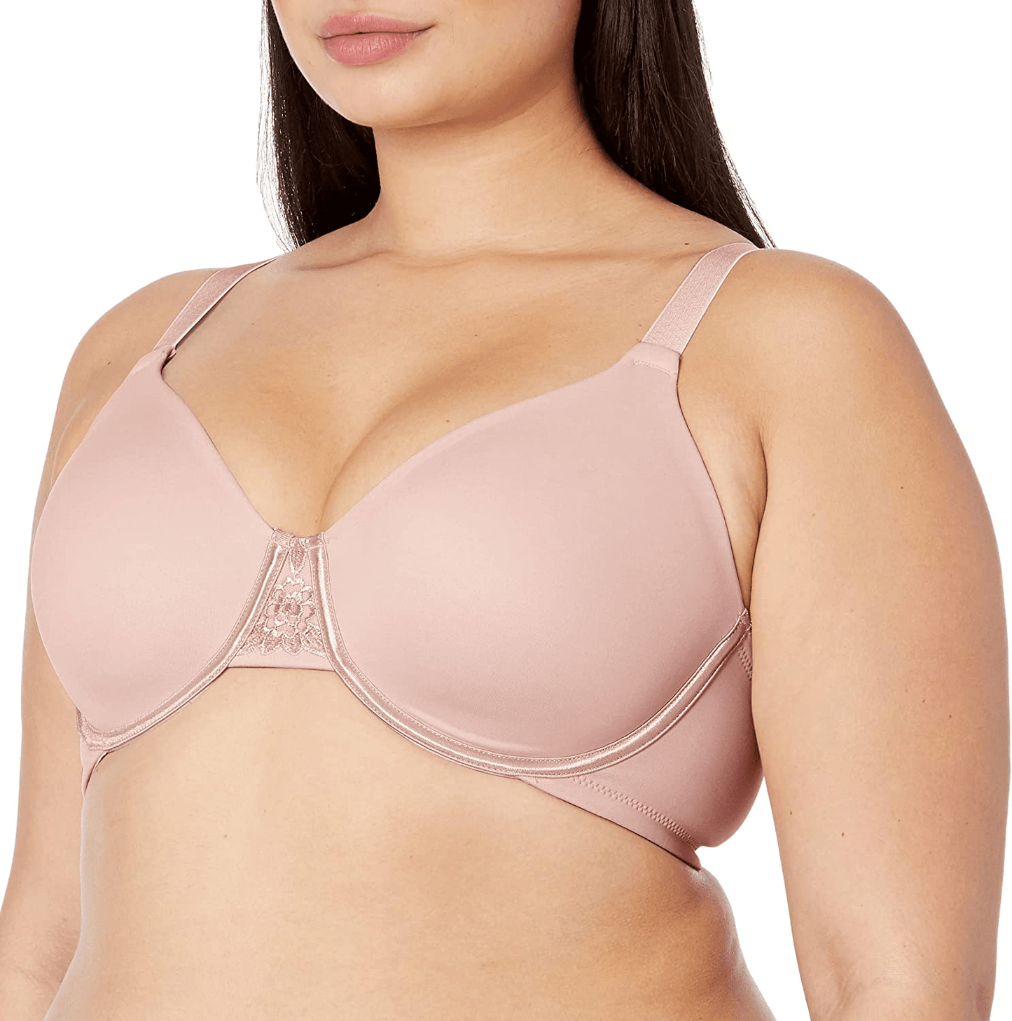 Vanity Fair Women's Full Figure Beauty Back Smoothing Bra (36C-42H) Underwire - Quartz / Underwire / 40DD
