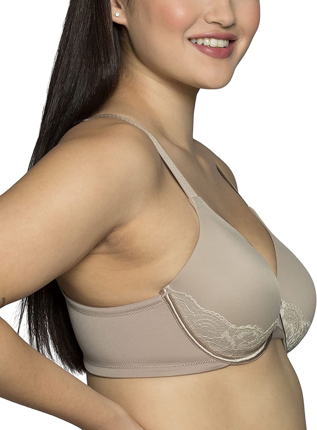 Vanity Fair Women'S Full Figure Beauty Back Smoothing Bra with Lace (36C-42DD)