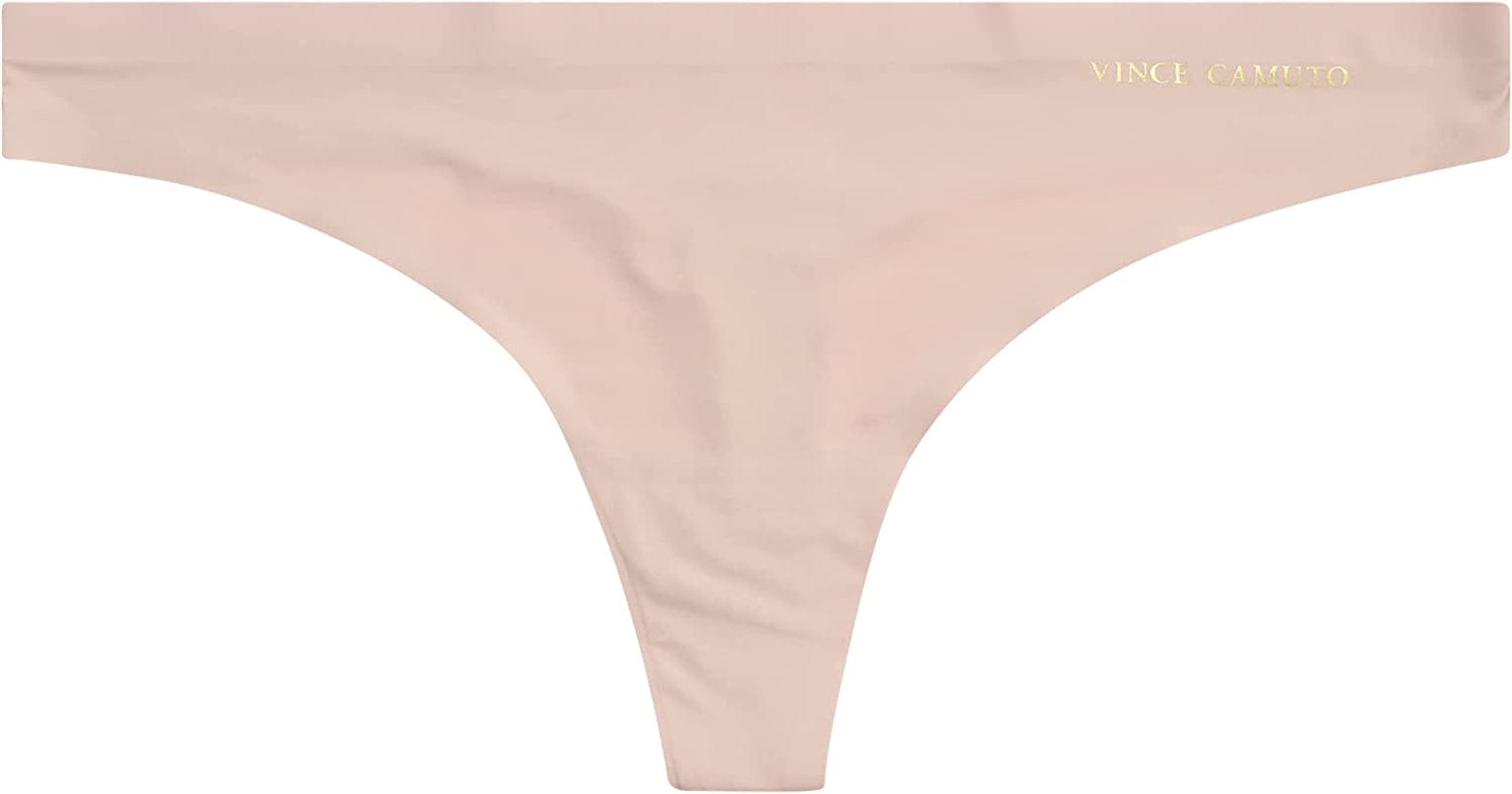 Vince Camuto Women'S No Show Seamless Thong Panty Multi-Pack Underwear