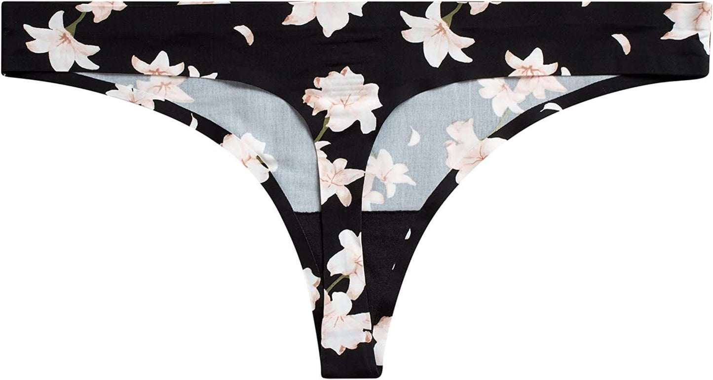 Vince Camuto Women'S Underwear - 5 Pack Seamless Thong Panties (S-XL)