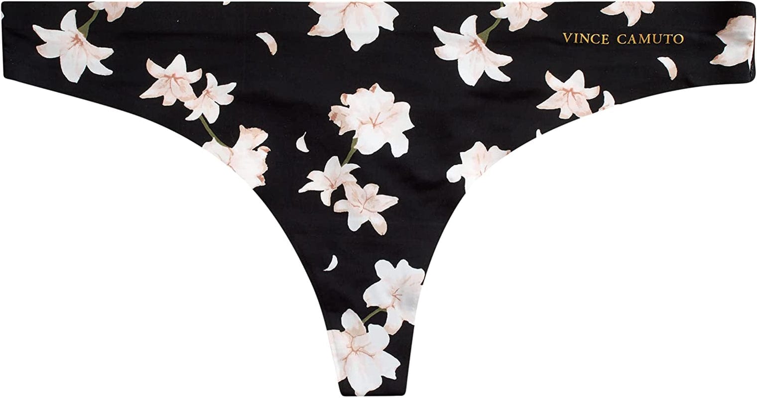 Vince Camuto Women'S Underwear - 5 Pack Seamless Thong Panties (S-XL)