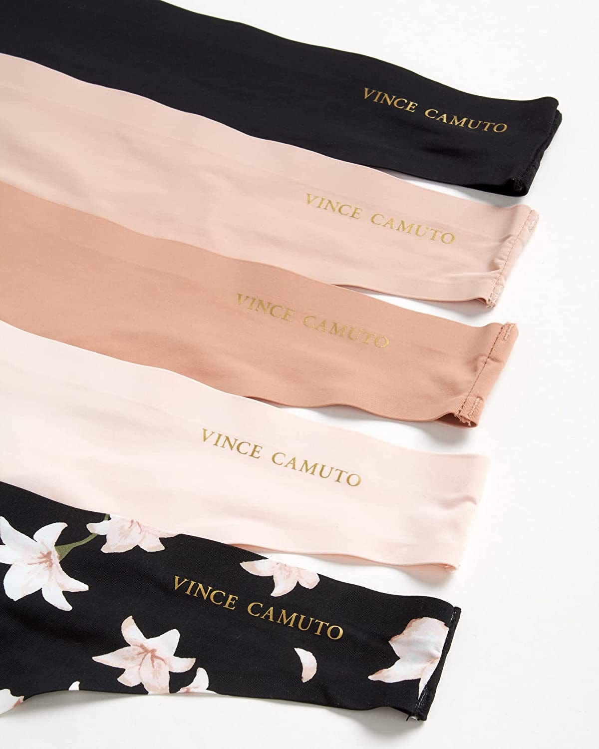 Vince Camuto Women'S Underwear - 5 Pack Seamless Thong Panties (S-XL)