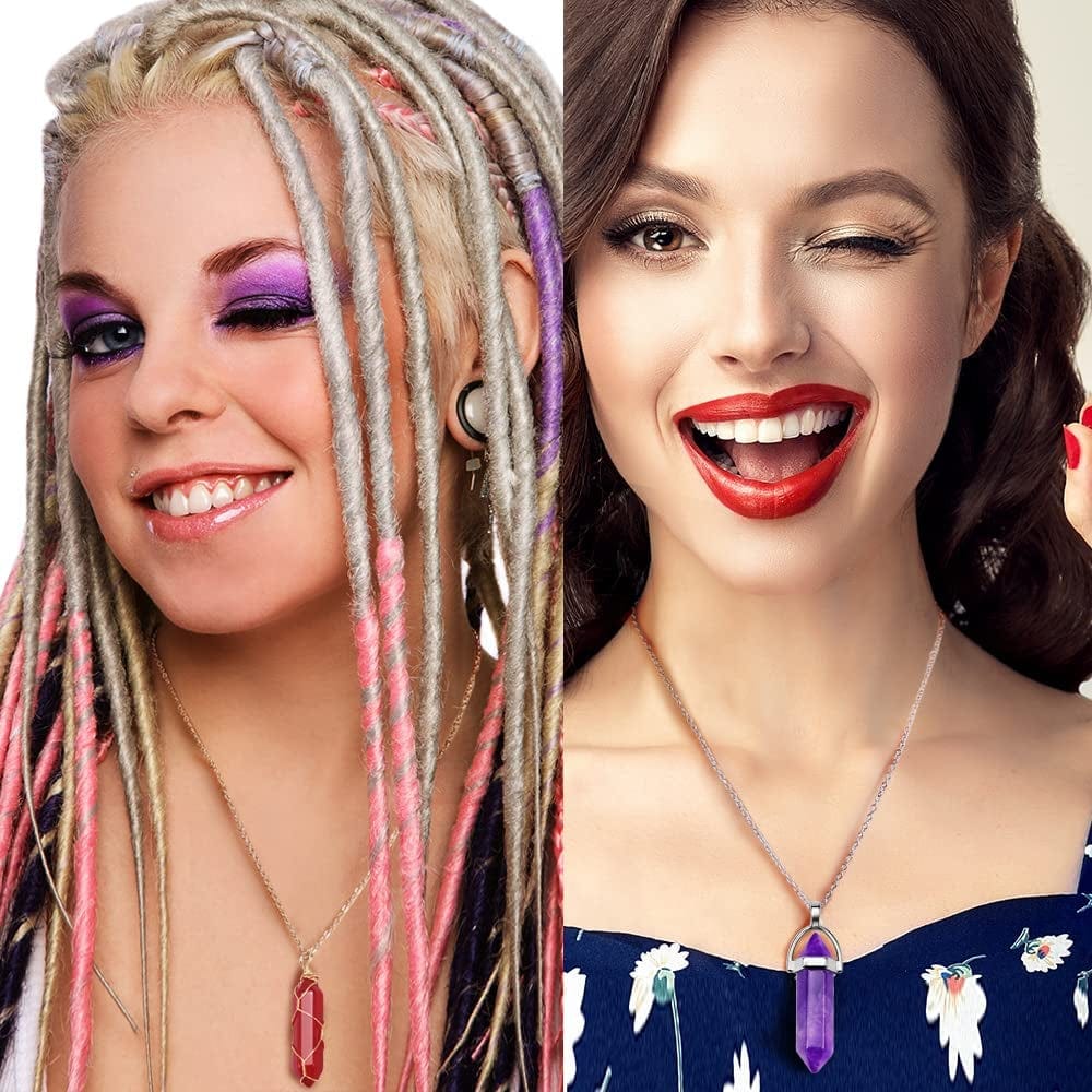 Vintage Crystal Pendant Necklaces for Women Girls Chakra Healing Carnelian Necklace Bohemian Retro Sunflower Necklace Sun and Moon Pendants