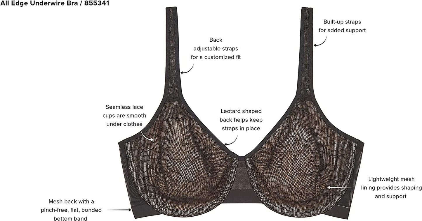 Wacoal Women'S All Edge Underwire Bra