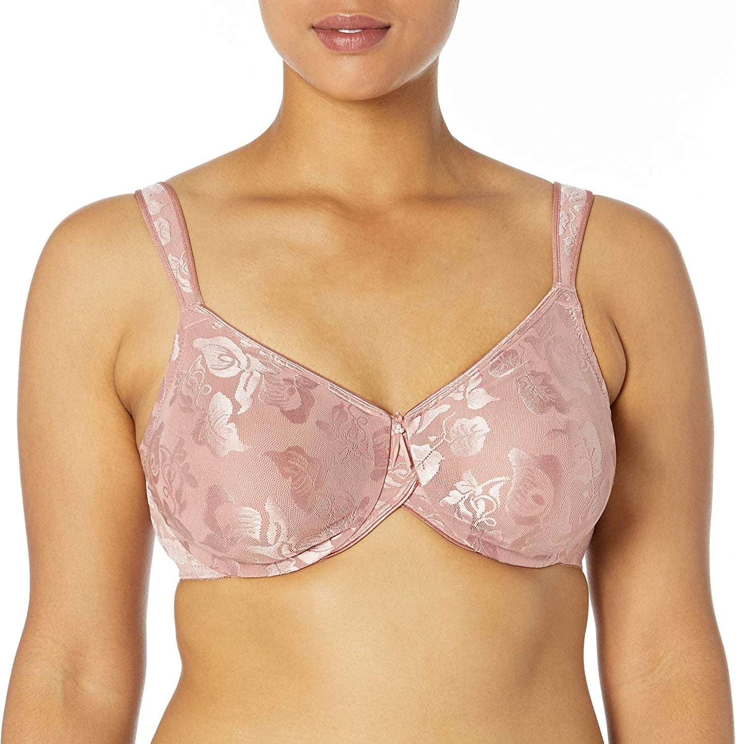 Wacoal Women'S Awareness Full Figure Underwire Bra Ash Rose / 38DD