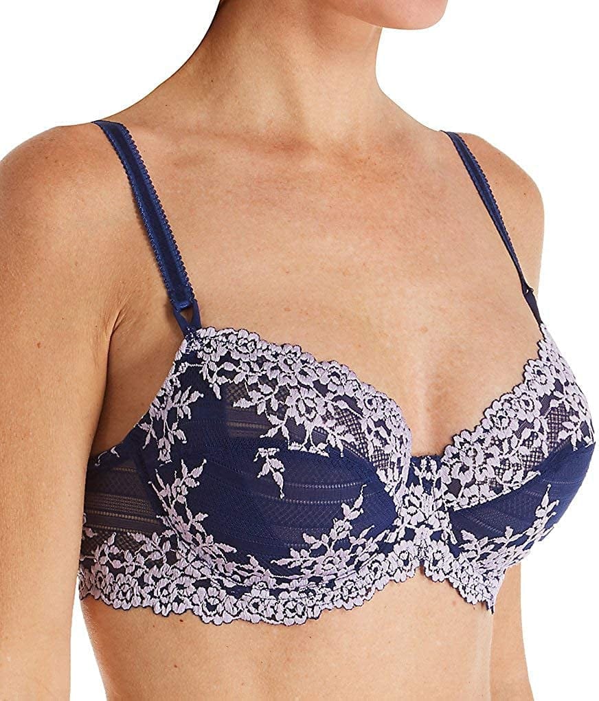 Wacoal Women'S Embrace Lace Bra Twilight Blue/Lavender Fog / 40D