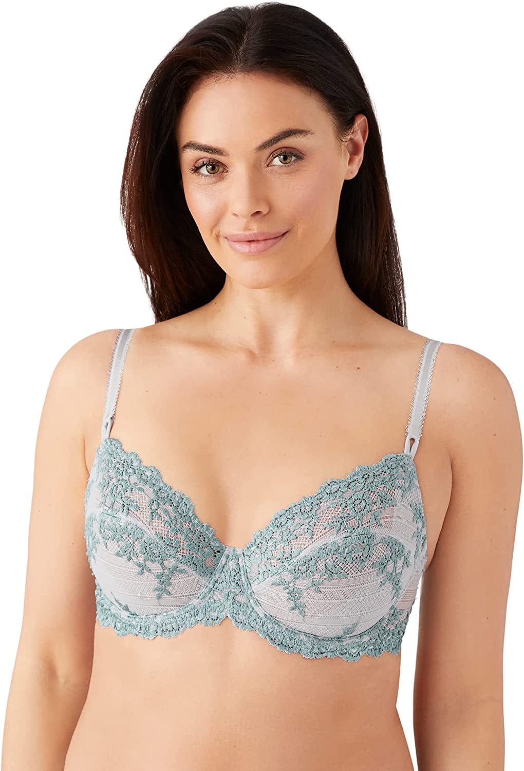 Wacoal Women'S Embrace Lace Bra Micro Chip/Tourmaline / 34DD