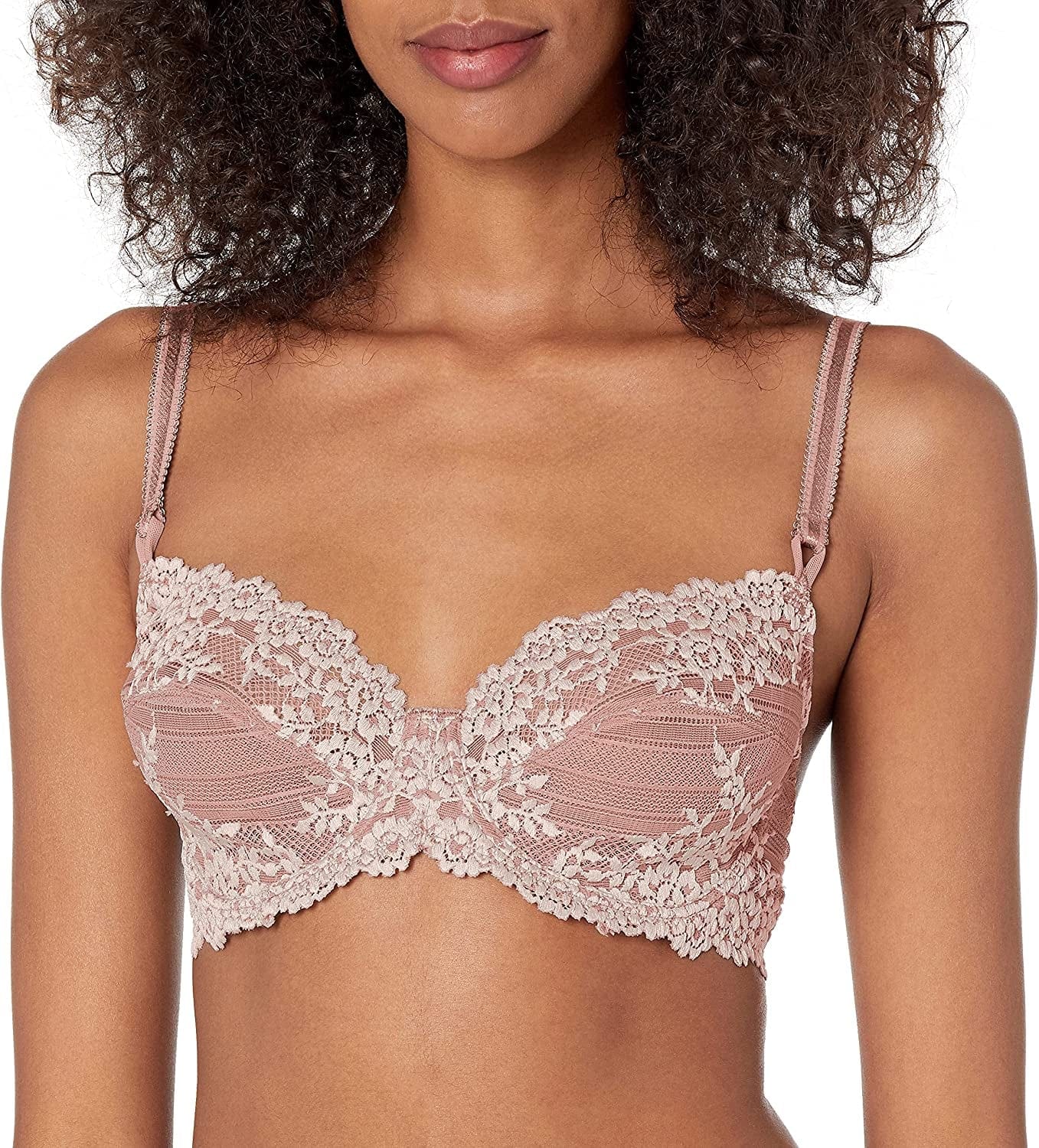 Wacoal Women'S Embrace Lace Bra Woodrose Multi / 34DDD