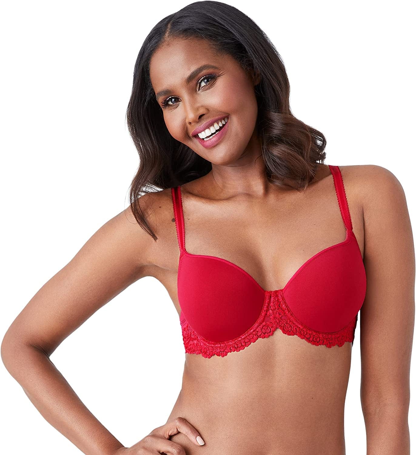 Wacoal Women'S Embrace Lace Contour Bra Persian Red / 38D