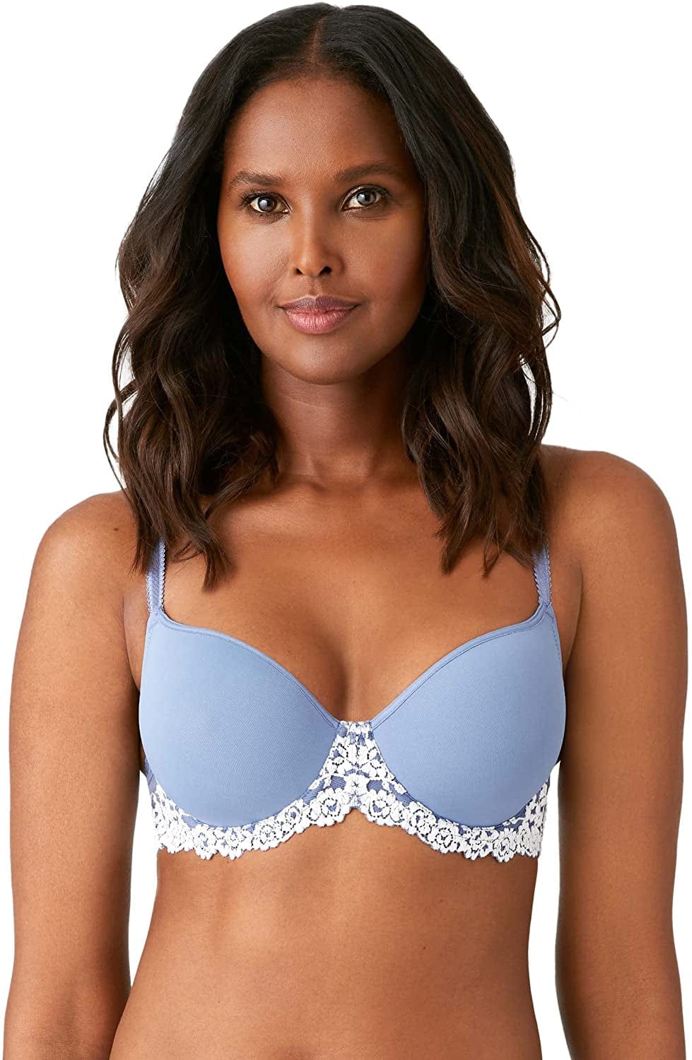 Wacoal Women'S Embrace Lace Contour Bra Wild Wind/Egret / (38) 38DD