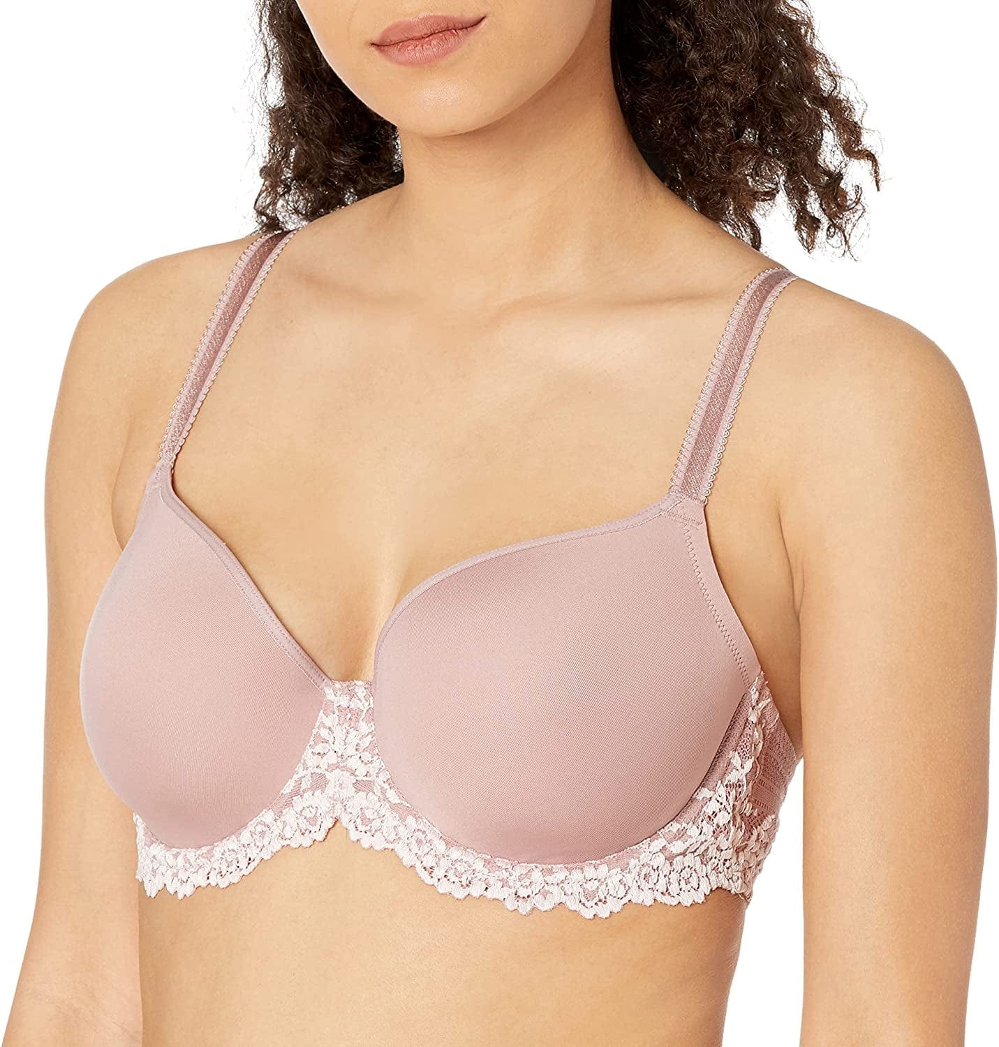 Wacoal Women'S Embrace Lace Contour Bra Woodrose/Multi / 34C