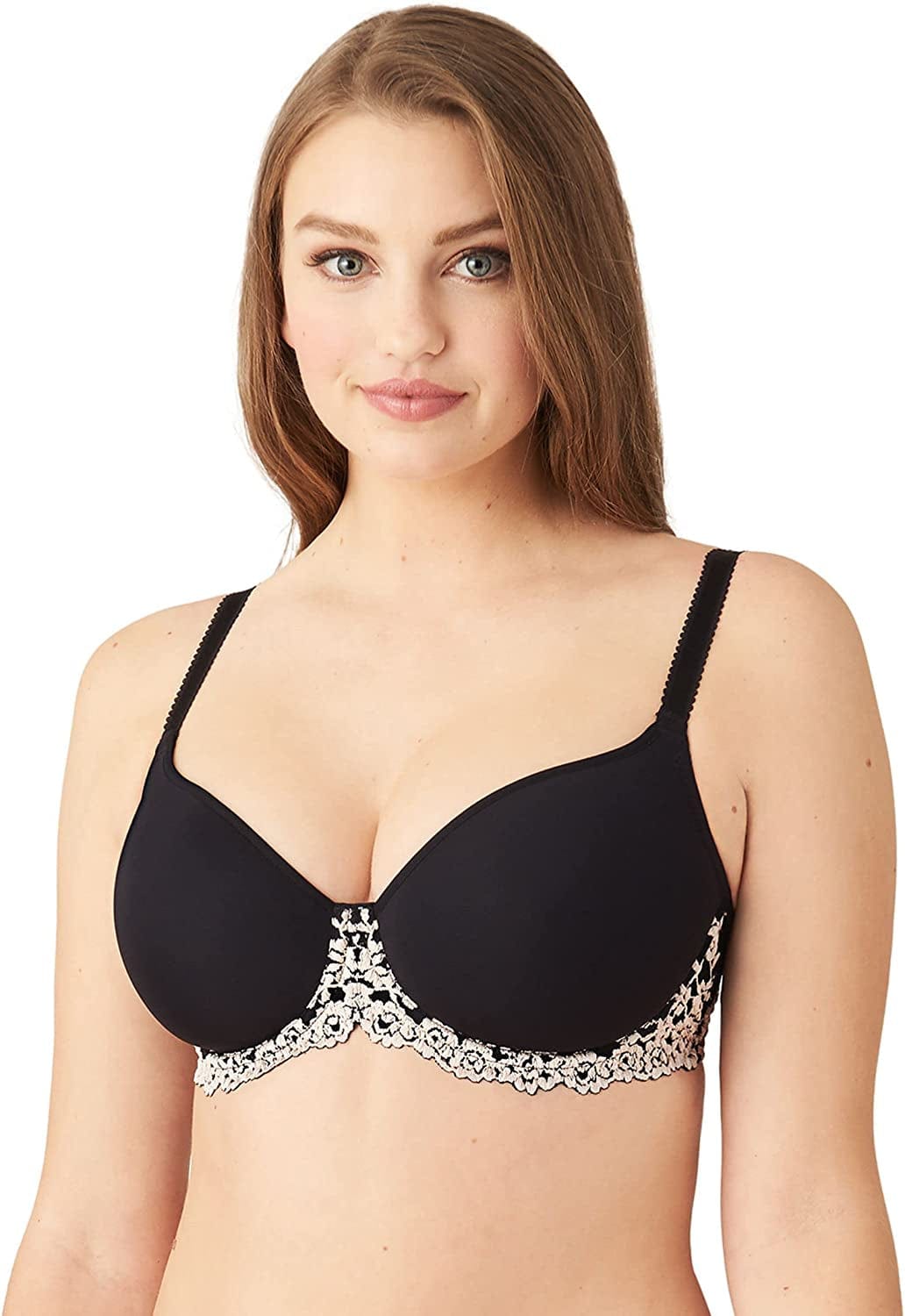 Wacoal Women'S Embrace Lace Contour Bra Black / 36D