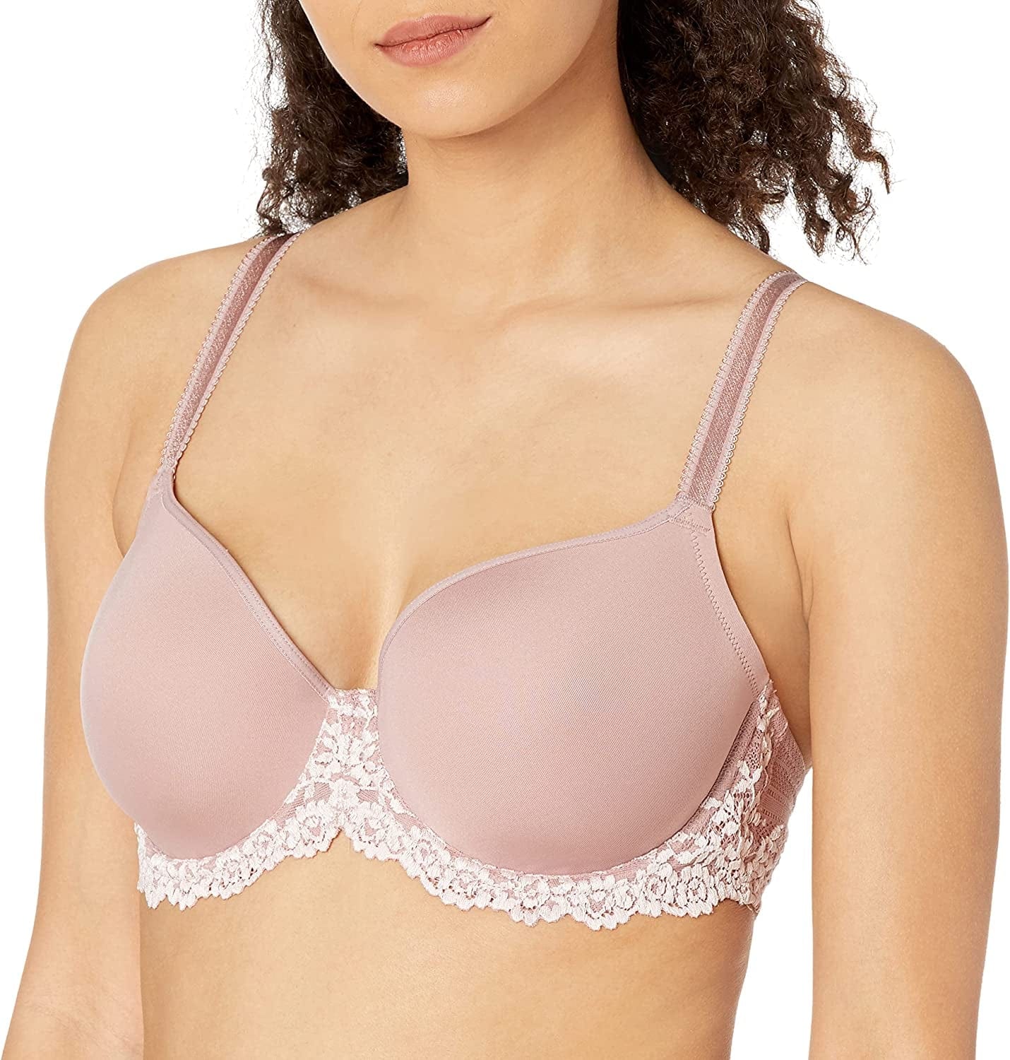 Wacoal Women'S Embrace Lace Contour Bra Woodrose/Multi / 38D