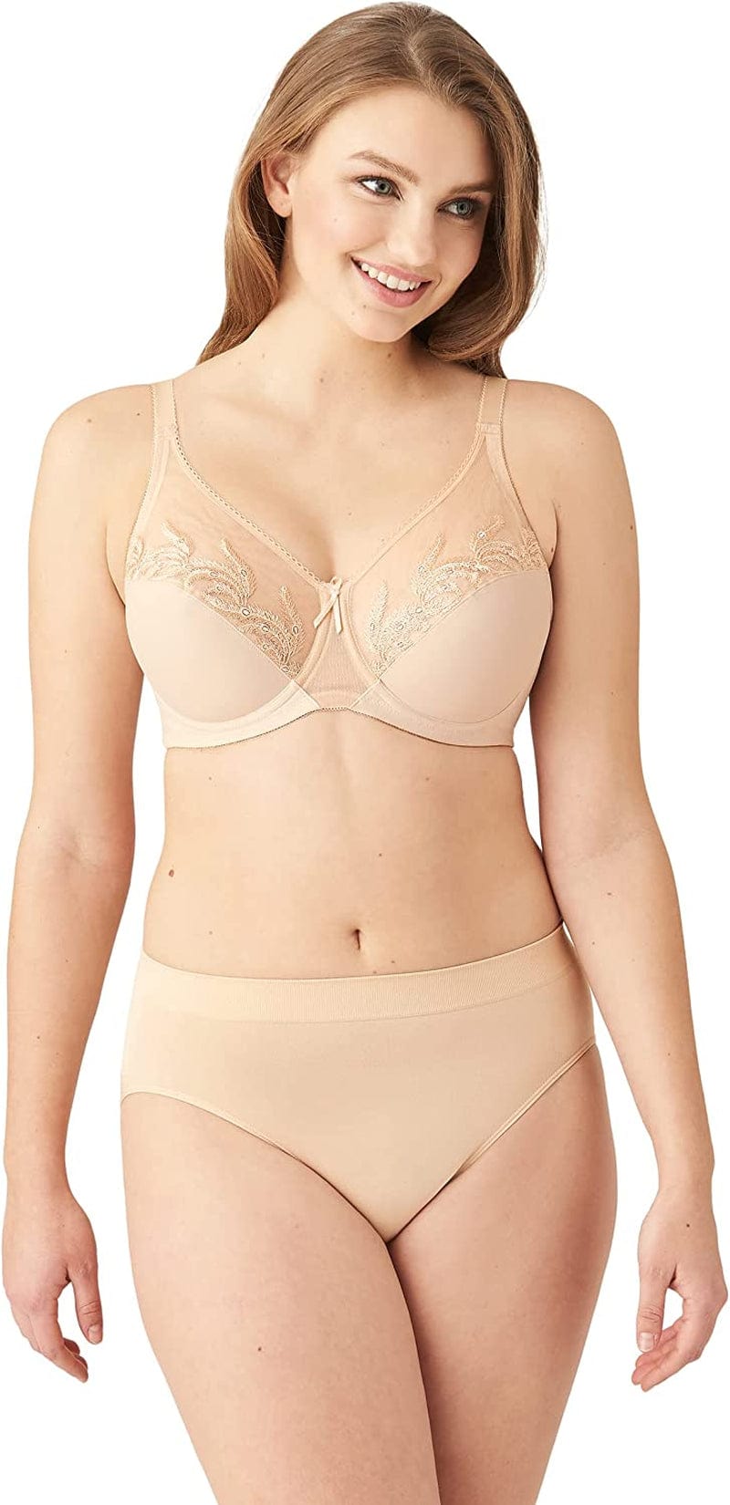 Wacoal Women'S Feather Embroidery Underwire Bra