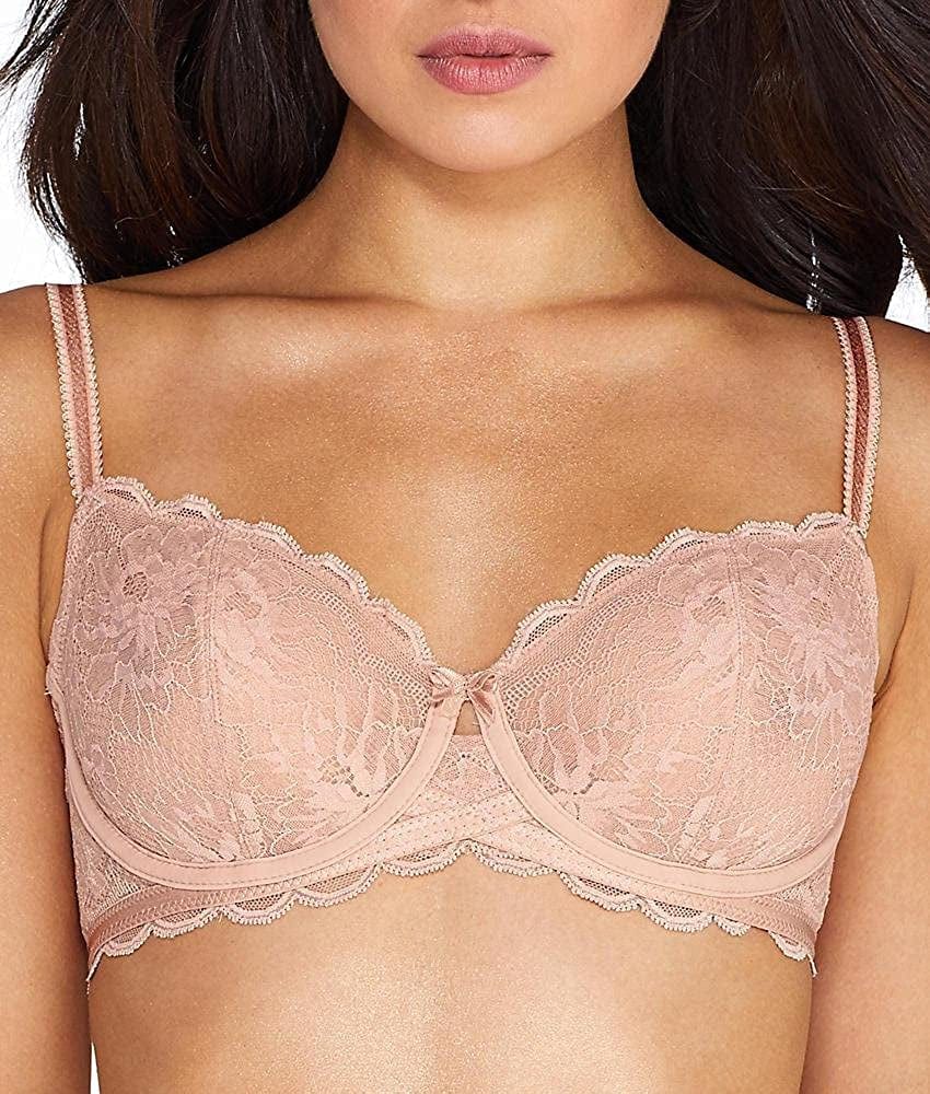 Wacoal Women'S Fire and Lace Underwire Bra Mahogany Rose / 40DD