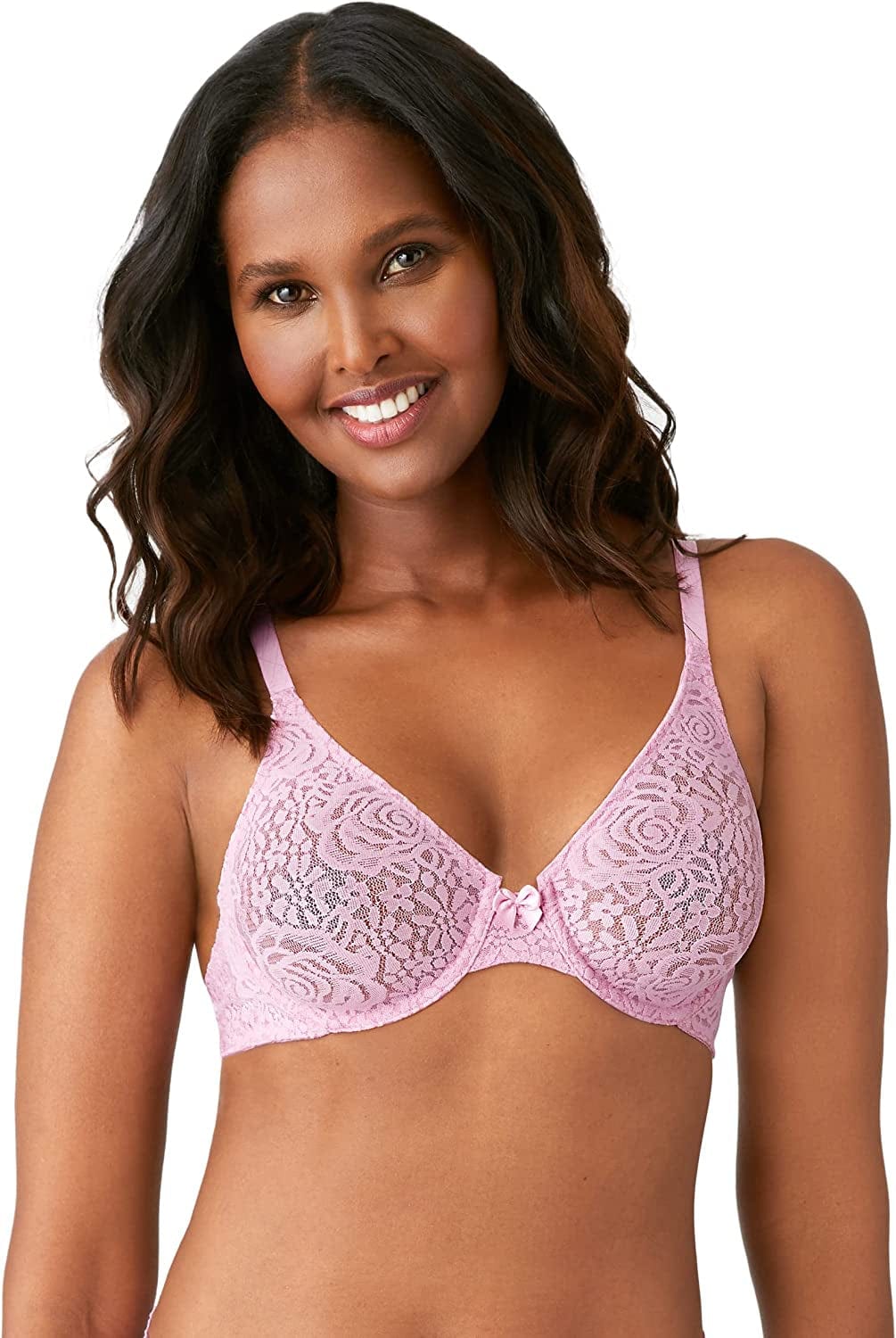 Wacoal Women’S Halo Lace Underwire Bra Fragnant Lilac / (36) 36C